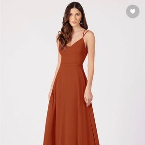 Azazie Janine
Dress Color: Paprika. Bridesmaid dress